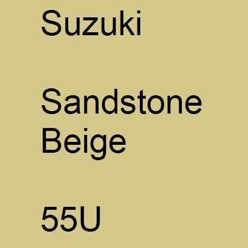 Suzuki, Sandstone Beige, 55U.